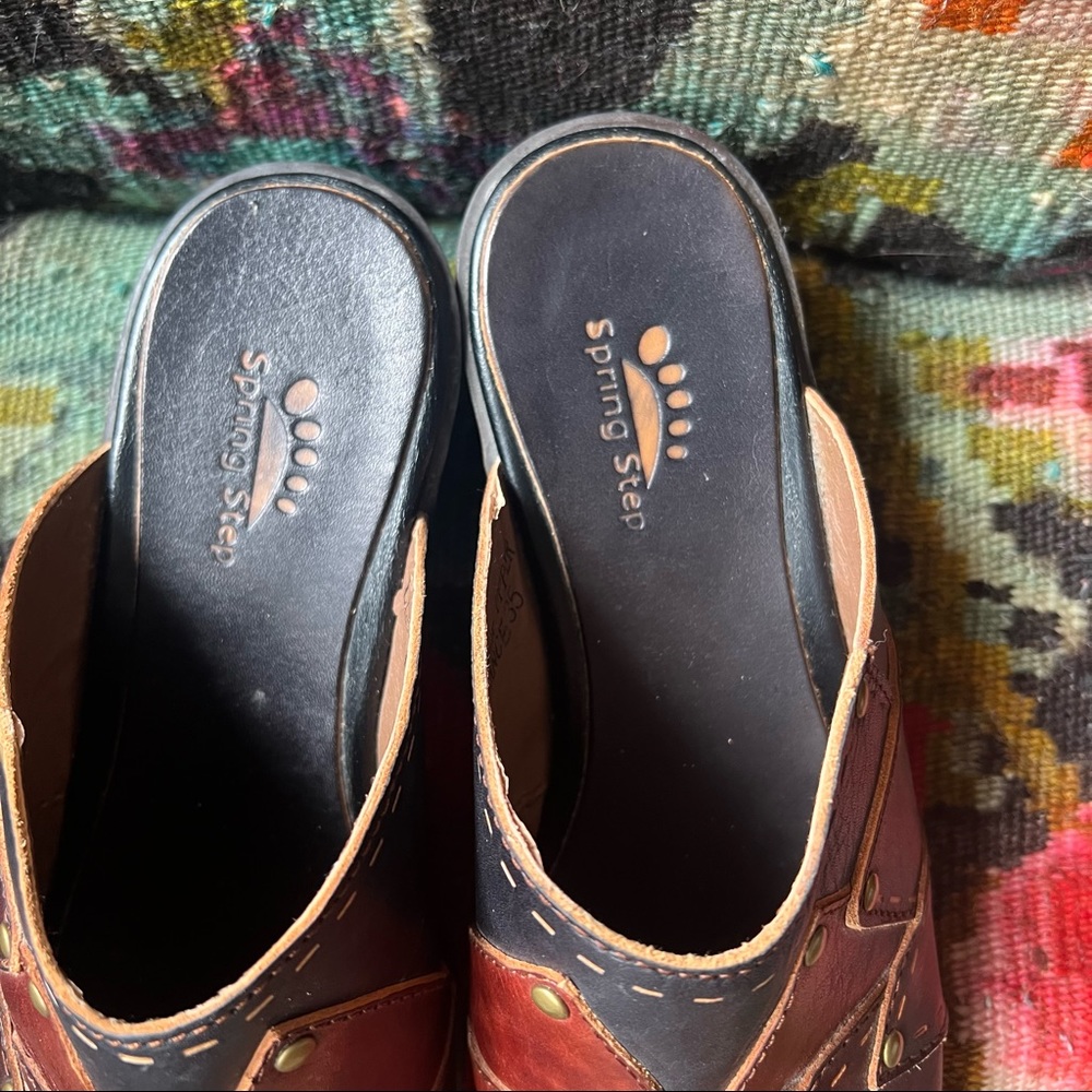 Spring Step Valance Mule Slides - image 3